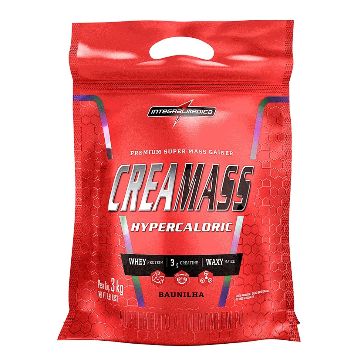CREAMASS REFIL SABOR VAINILLA 3KG - INTEGRALMEDICA