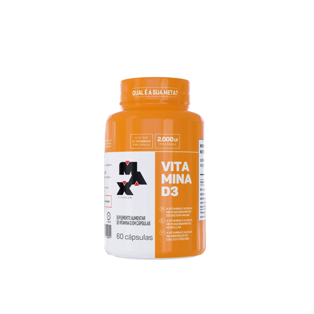 Vitamina D3 (60 cápsulas)