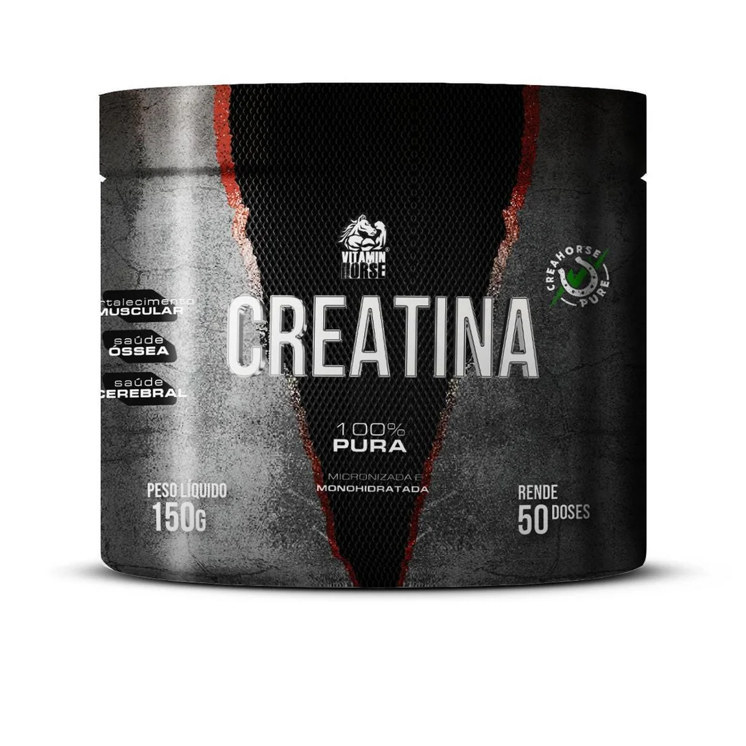 Creatina 100% pura 150g Vitamin Horse